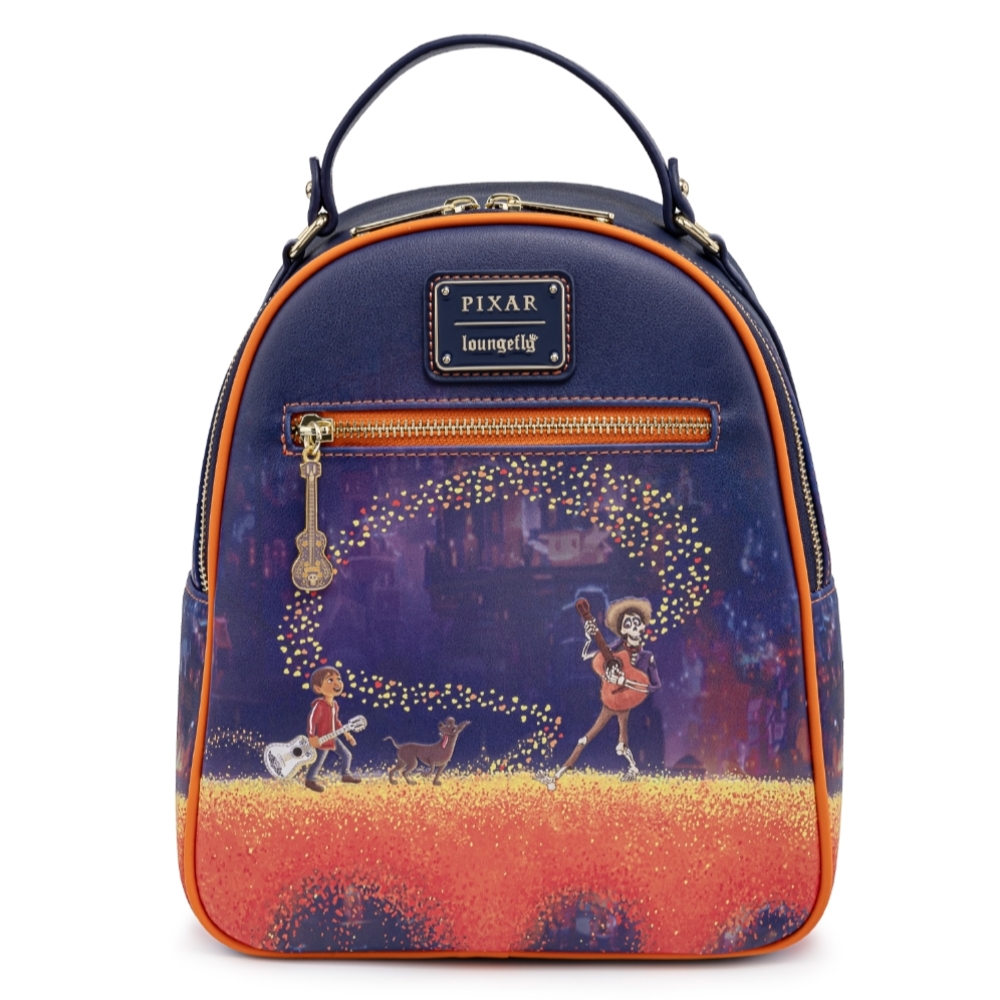Loungefly Blue and Orange Artistic Backpack